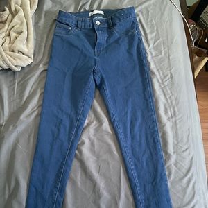 High Waisted Skinny Jeans